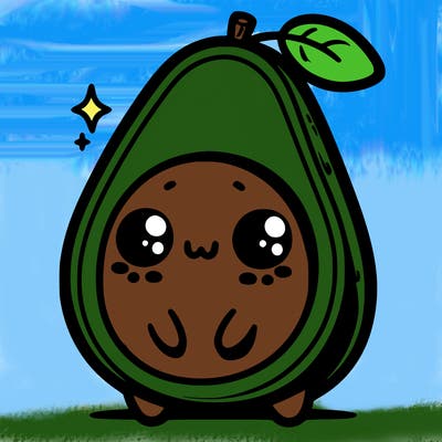 cute avocado