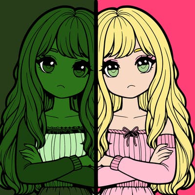 realistic girls split