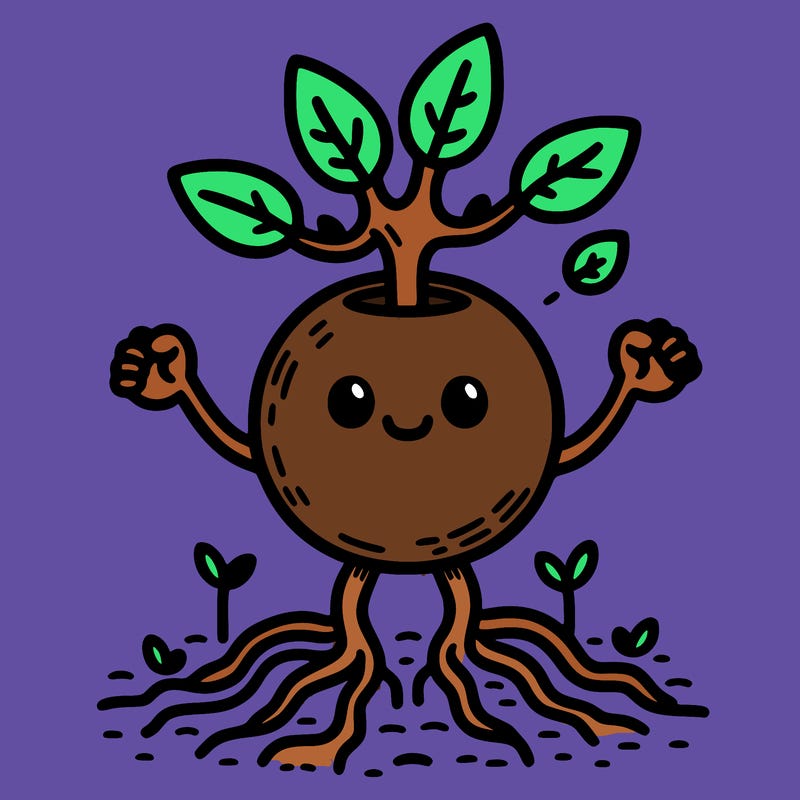 plant with arms and legs