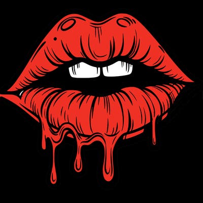 lips that look realistic and drip