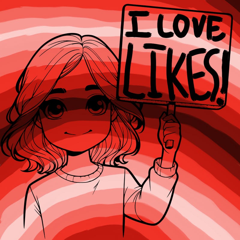 realistic girl holding up a sign