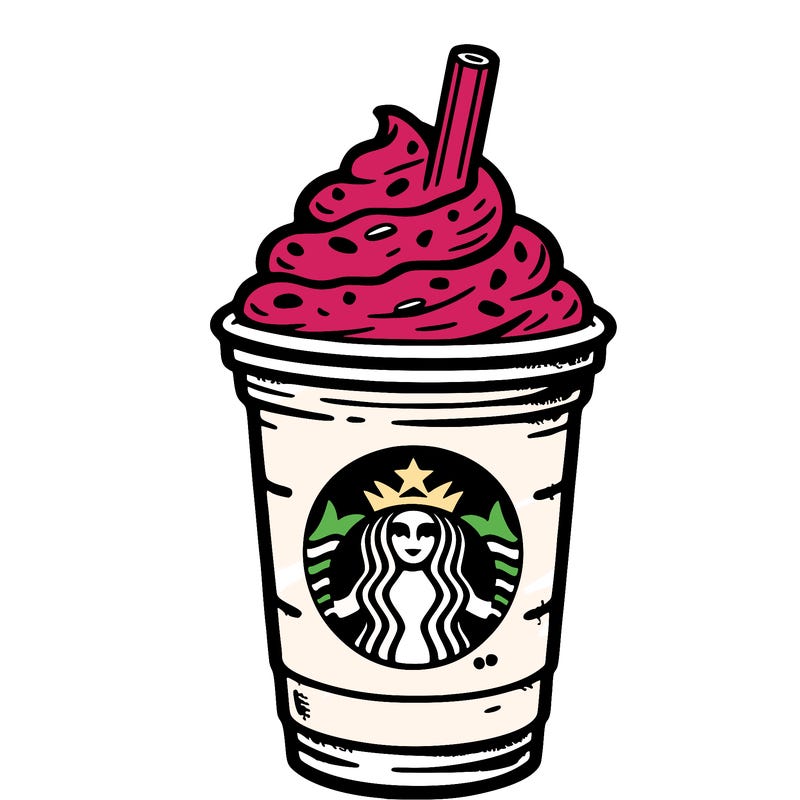 starbucks, frappuccino