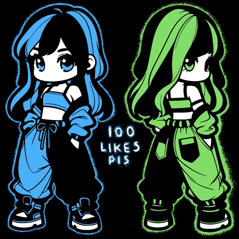 girl in crop top and baggy pants