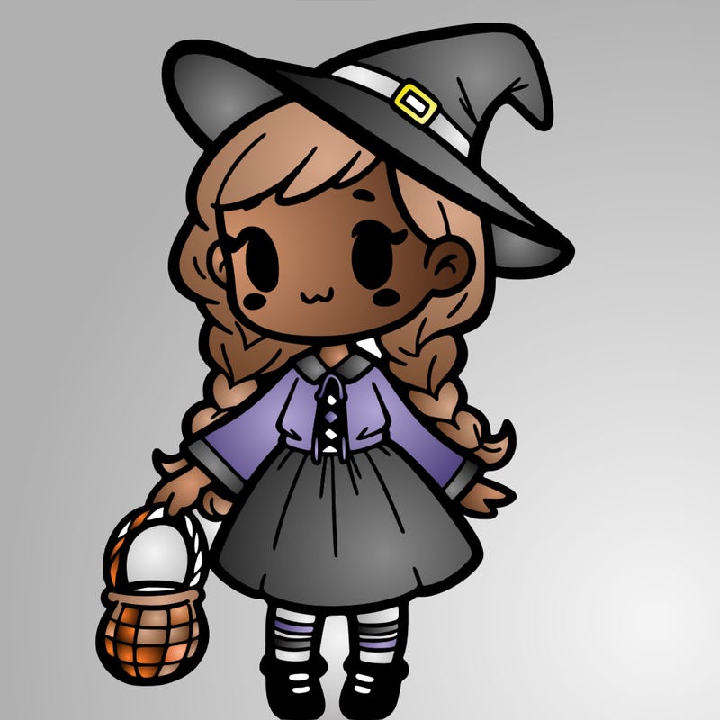 a cute witch