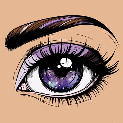 realistic eye