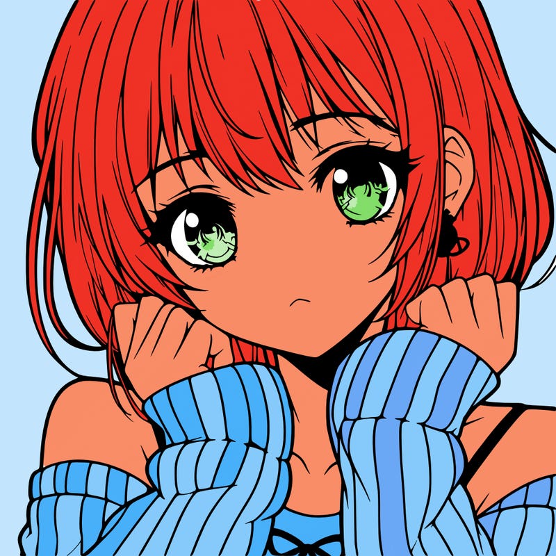 beautiful anime girl