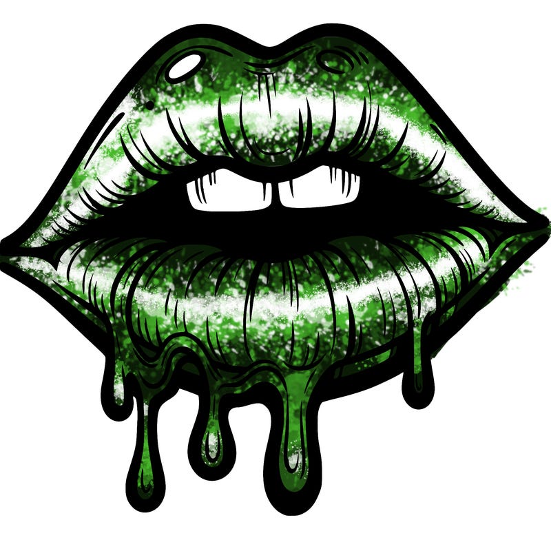 lips that look realistic and drip