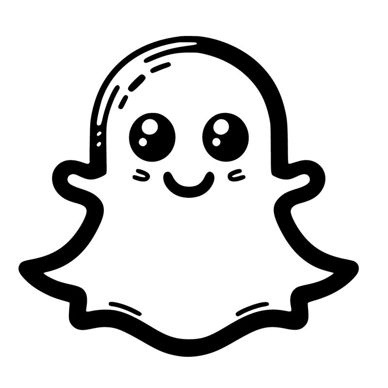 regular snapchat logo