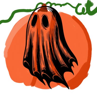 realistic creepy ghost