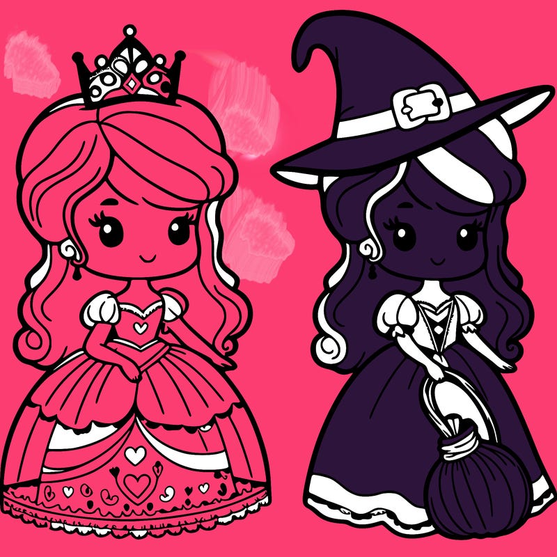 princess as a witch