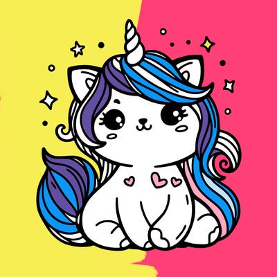 unicorn cat