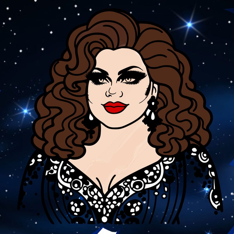 realistic plus size drag queen
