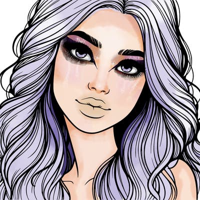 beautiful realistic girl