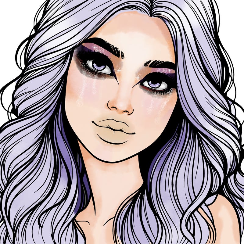 beautiful realistic girl