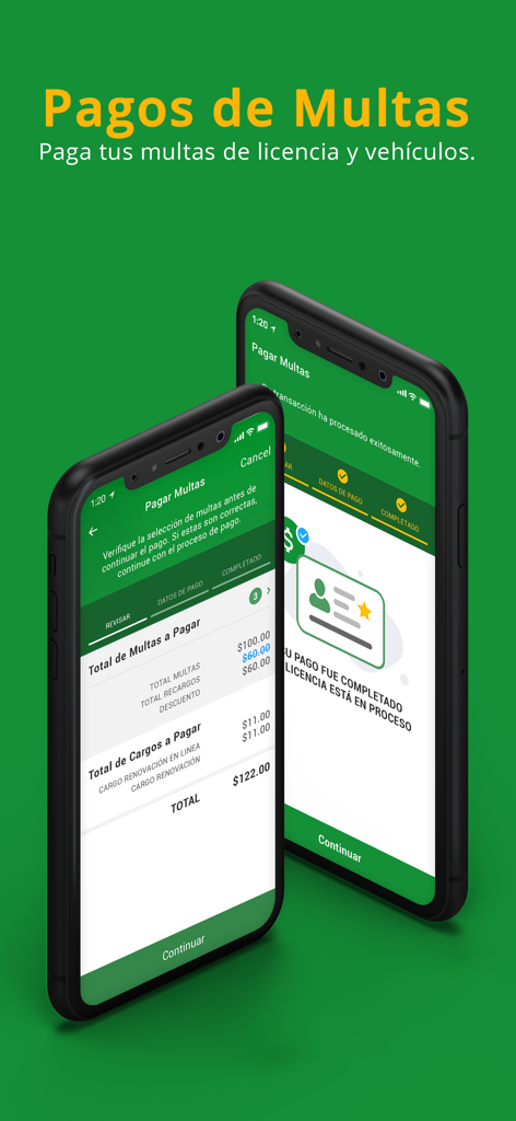 CESCO Digital app interface for paying traffic fines in Puerto Rico