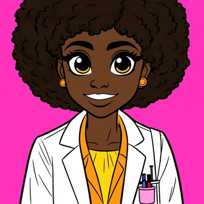african american female scientist