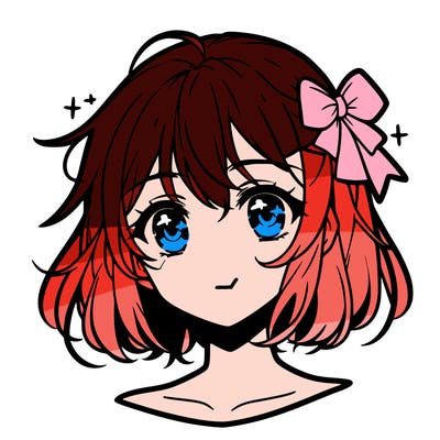 anime girl face