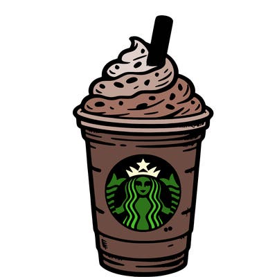 starbucks, frappuccino