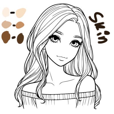 beautiful realistic girl