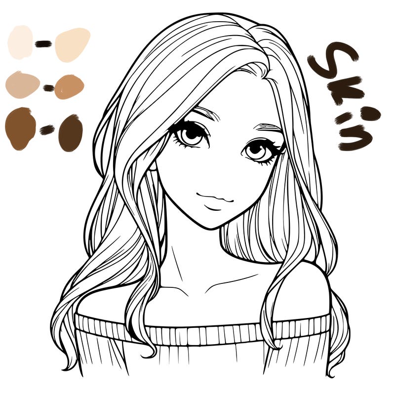 beautiful realistic girl