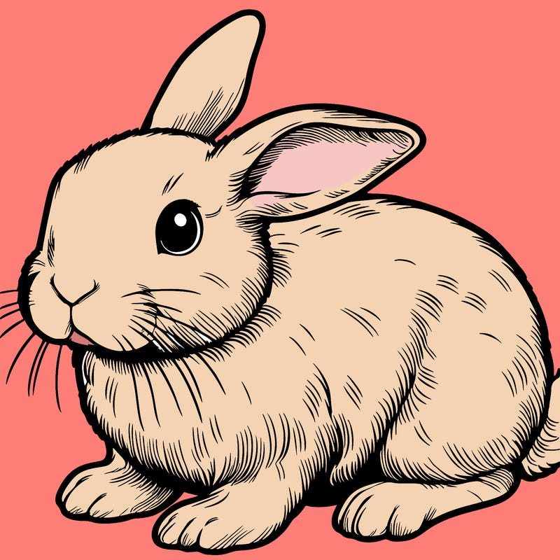 realistic bunny