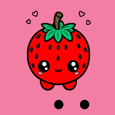 cute strawberry