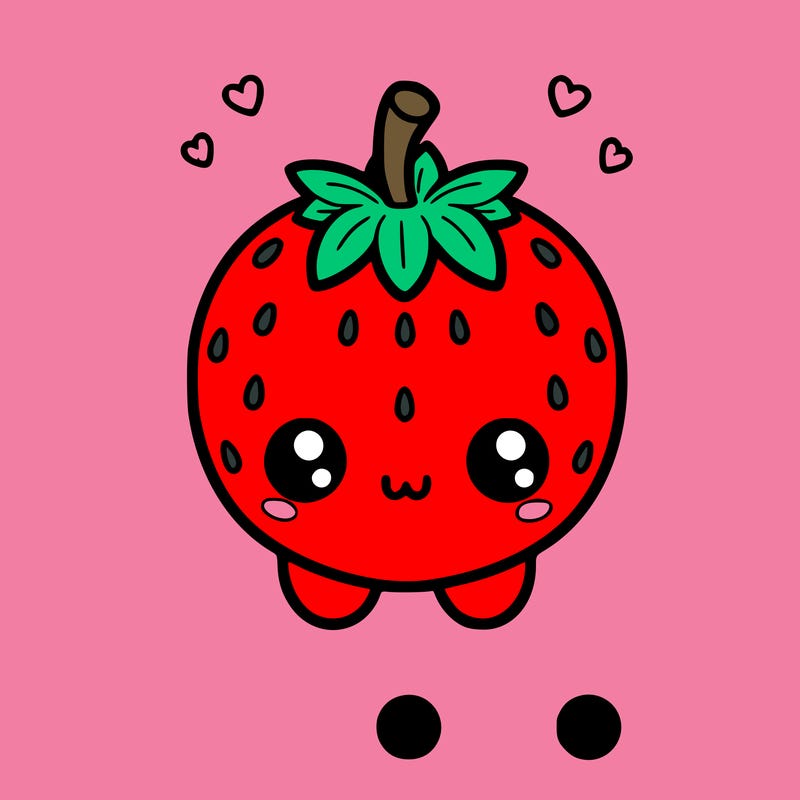 cute strawberry