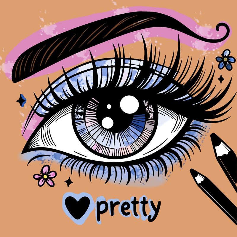 pretty eye