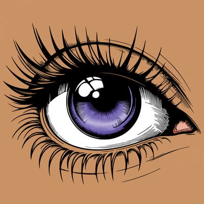 realistic eye