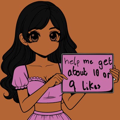 realistic pretty girl holding blank sign
