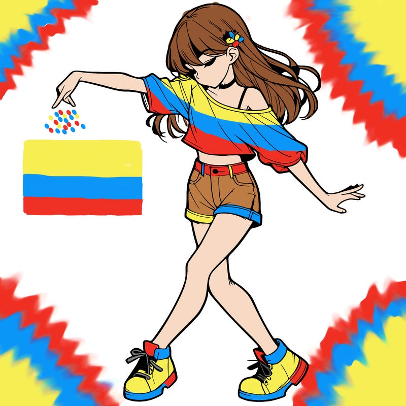 realistic girl danceing