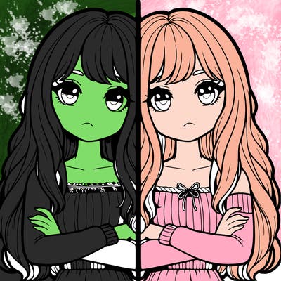 realistic girls split