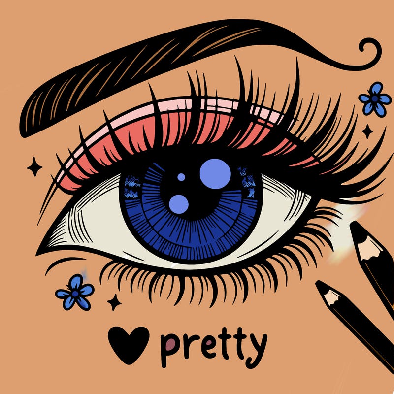 pretty eye