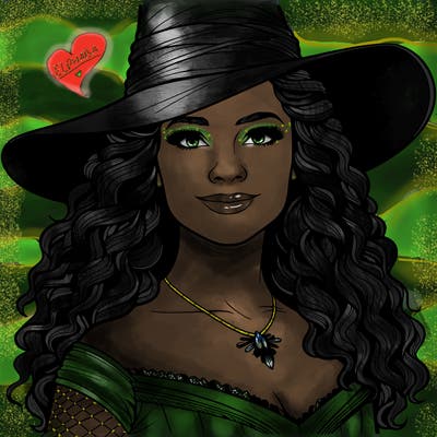 realistic picture of glinda from wicked