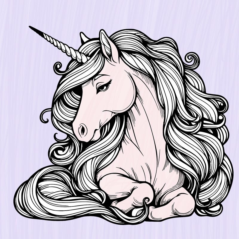 realistic unicorn