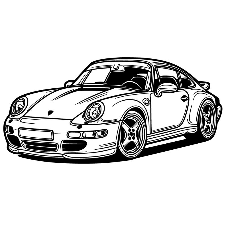 a porsche car