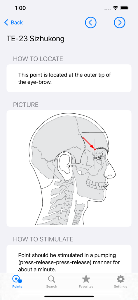 Acupressure: Heal Yourself - Instructions for locating and stimulating the TE-23 Sizhukong acupressure point on the outer eyebrow