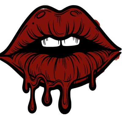 lips that look realistic and drip