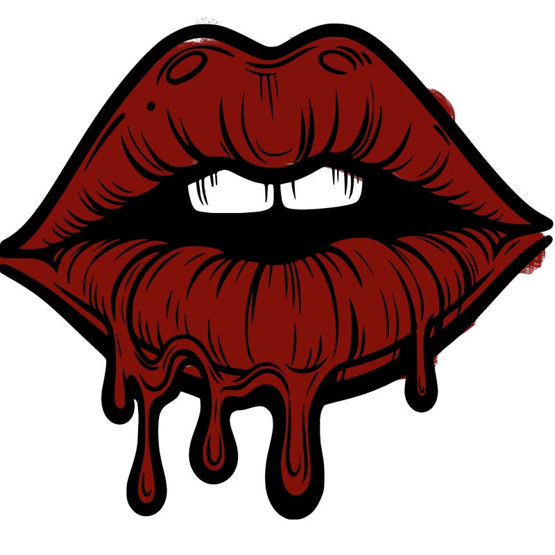 lips that look realistic and drip