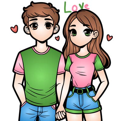 boyfriend and girlfriend