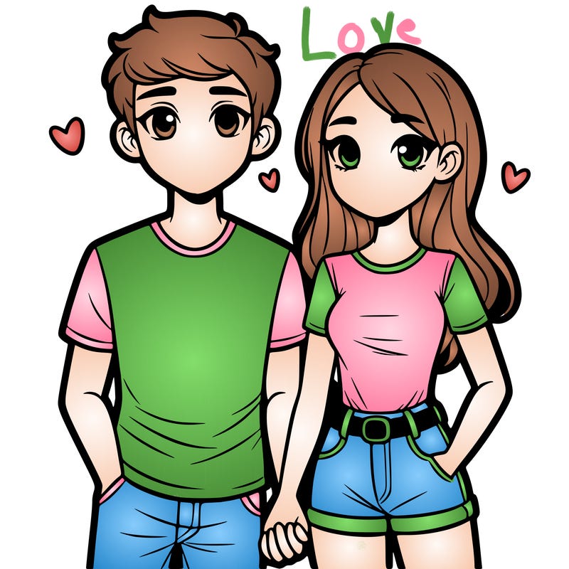 boyfriend and girlfriend