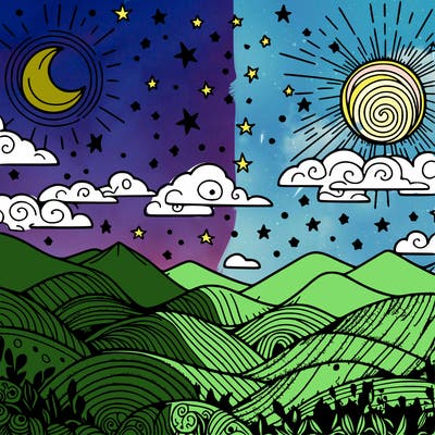 starry sky