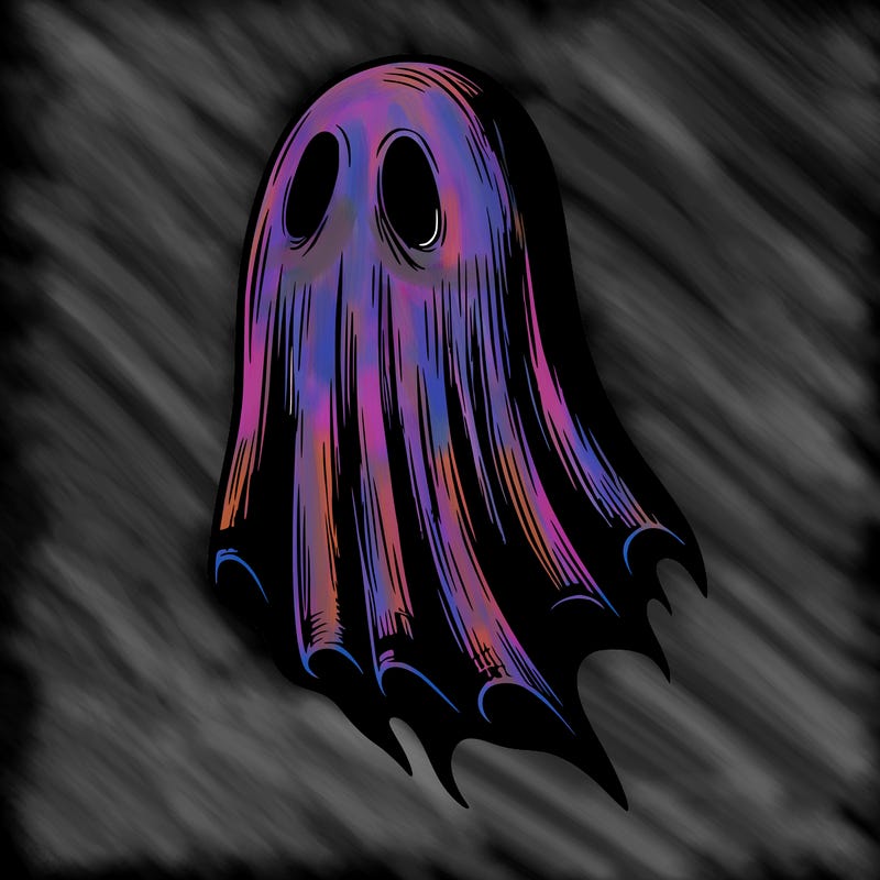 realistic creepy ghost