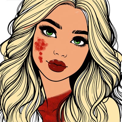 beautiful realistic girl