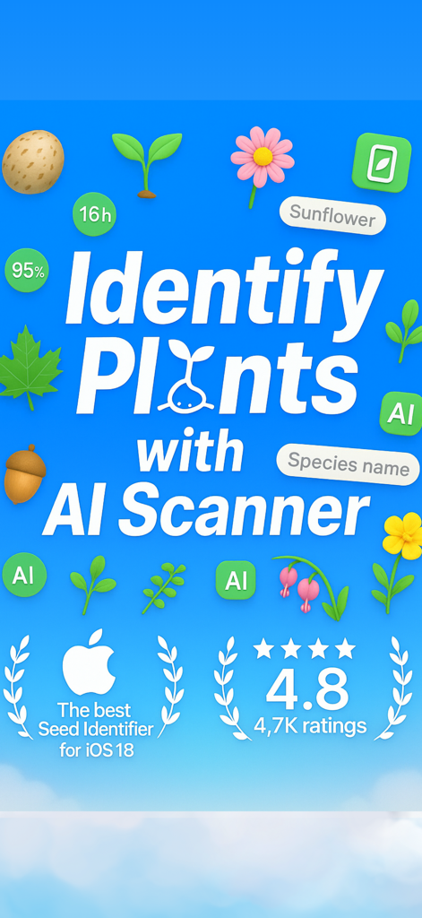 Seed identifer Ai Scanner - Reference App | MWM