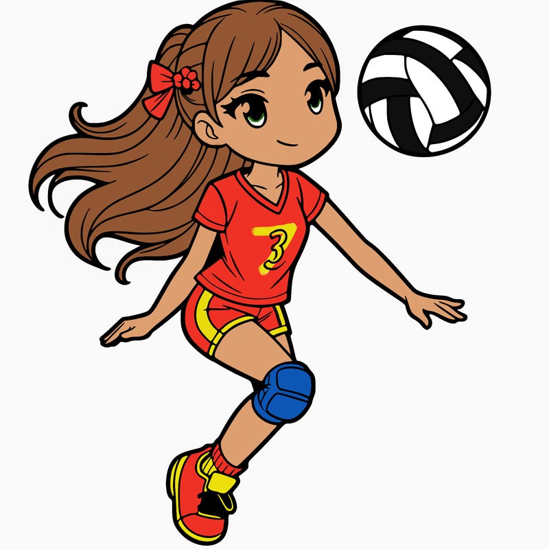volleyball girl
