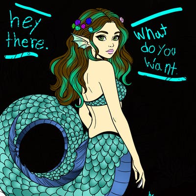 sea serpent girl