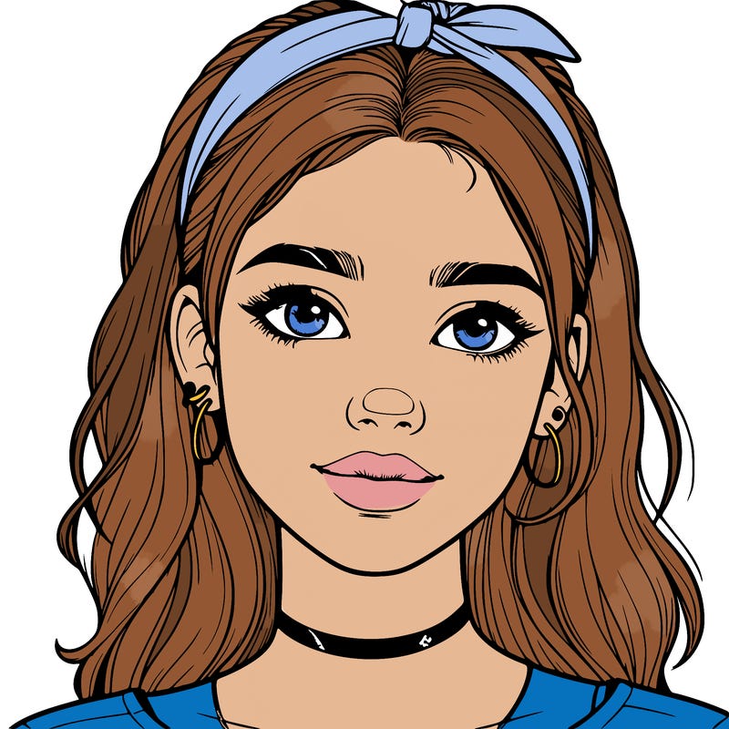 realistic teenage girl