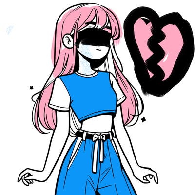 girl in a cute crop top