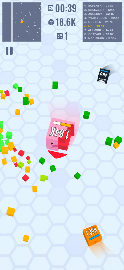 Cube Zone io: Color Map Clash - Entertainment App | MWM